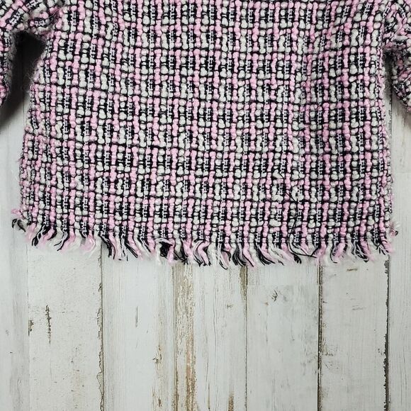 Faux Fur Coat Pink Size 18 mths - Picture 8 of 10